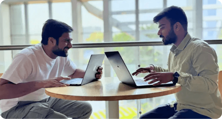 The MyRide team working together