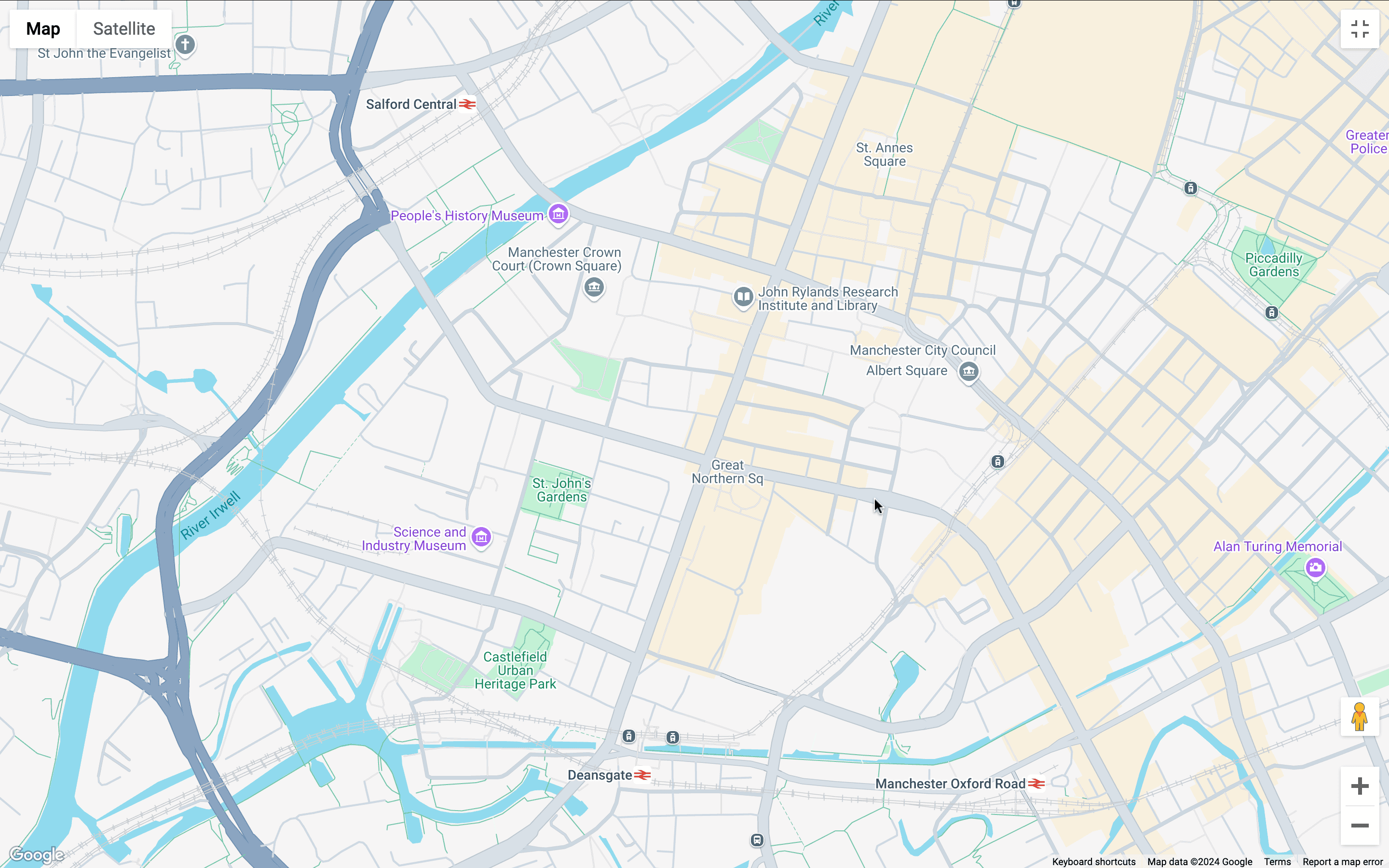 Recurring trip schedule map